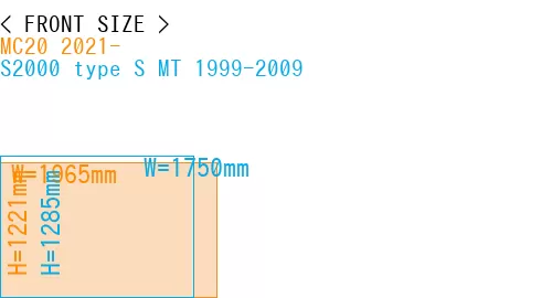 #MC20 2021- + S2000 type S MT 1999-2009